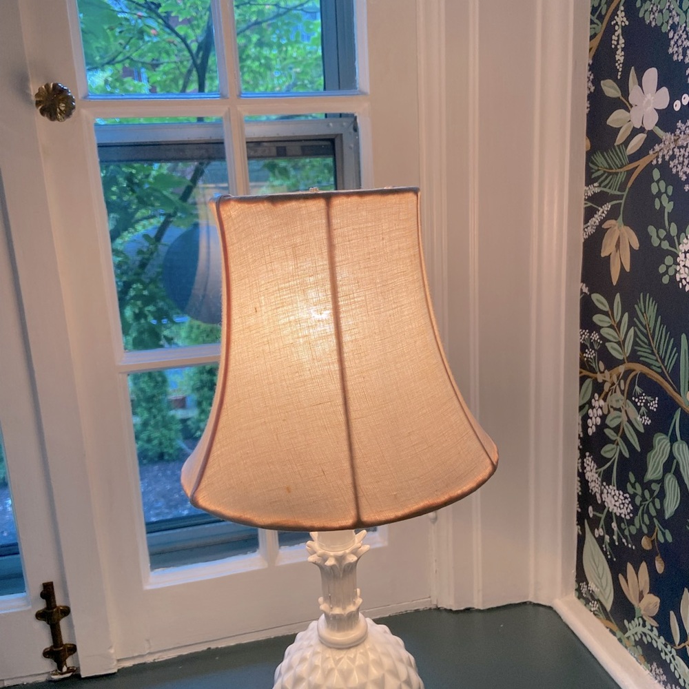 Shabby Chic TM small pale pink lampshades 2 available price is for both